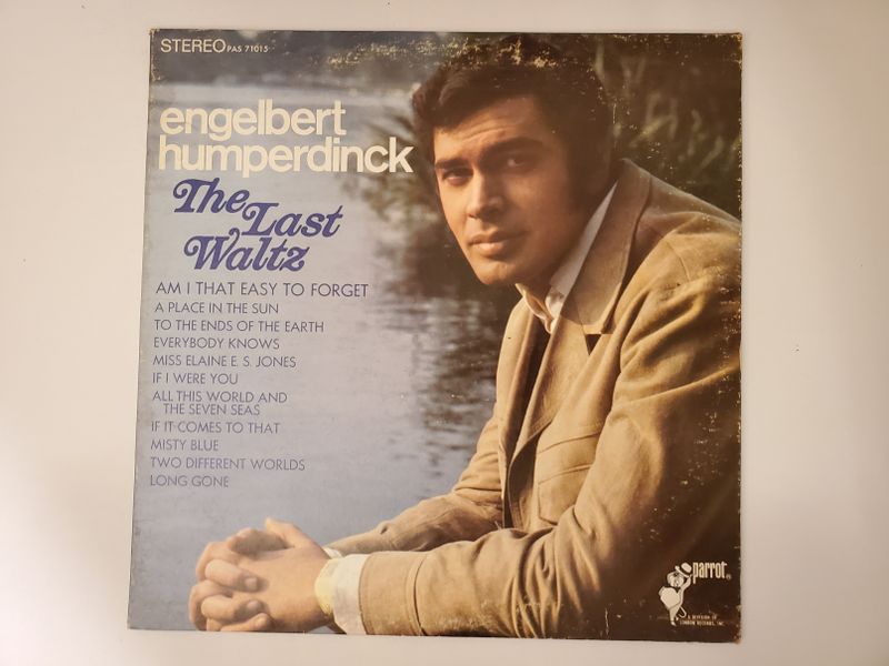 Engelbert Humperdinck The Last Waltz vinyl record